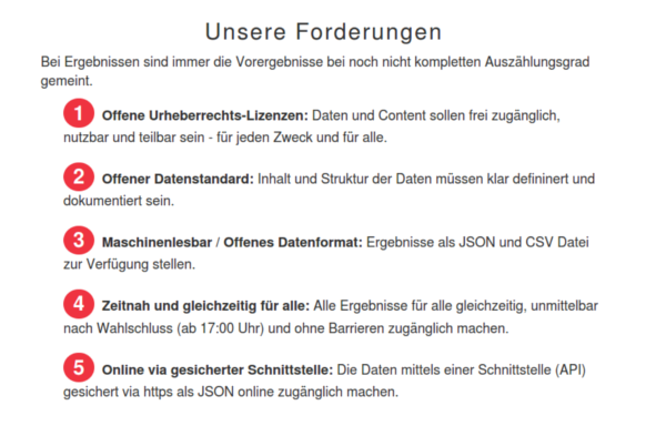 Screenshot Forderungen